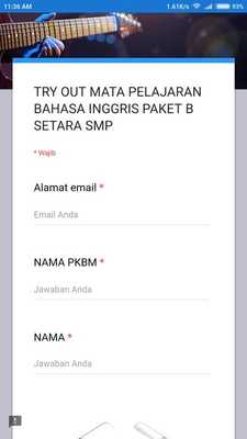 Emulate Android APK TRY OUT BAHASA INGGRIS PAKET B Emulate Android APK TRY OUT BAHASA INGGRIS PAKET B