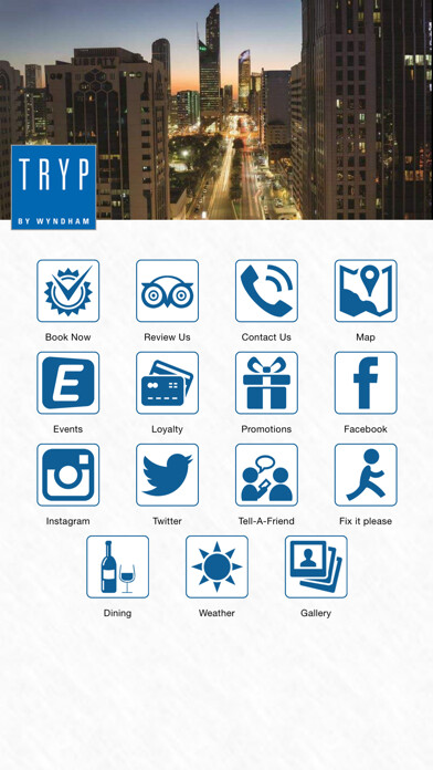 Emulate iPhone app TRYP Hotel Abu Dhabi using MyAndroid Emulate iPhone app TRYP Hotel Abu Dhabi using MyAndroid