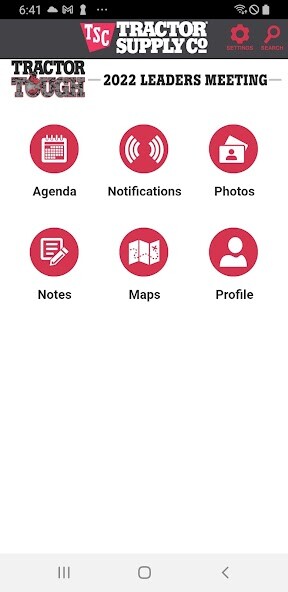 Run android online APK TSC Events from MyAndroid or emulate TSC Events using MyAndroid