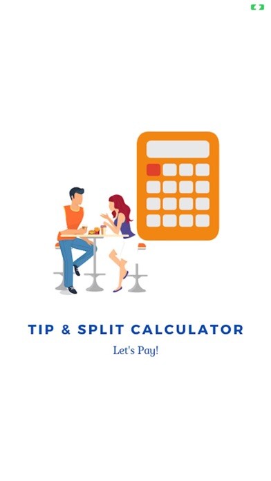 Emulate iPhone app TSC(Tip and Split Calculator) using MyAndroid