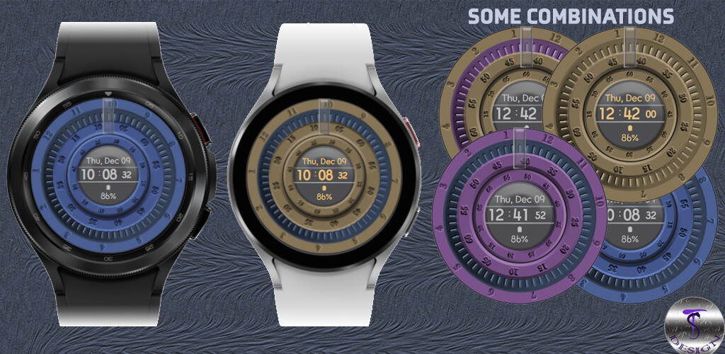 Run android online APK TSD20 Rings Watch Face Wear OS from MyAndroid or emulate TSD20 Rings Watch Face Wear OS using MyAndroid