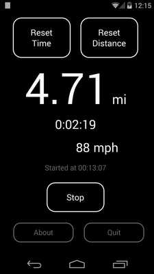 Emulate Android APK TSD Cadencer (mph)
