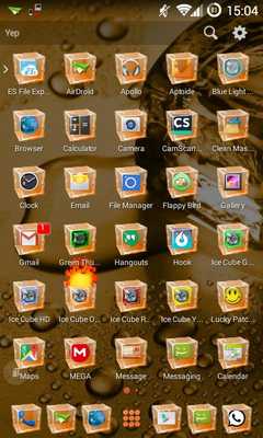 Emulate Android APK TSF Shell Theme Ice Cube Orang Emulate Android APK TSF Shell Theme Ice Cube Orang