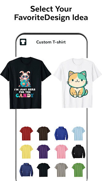 Emulate T-shirt Design - Custom Design from MyAndroid or run T-shirt Design - Custom Design using MyAndroid