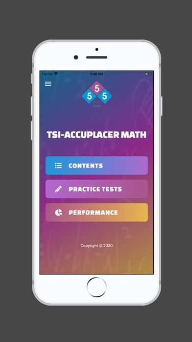 Emulate iPhone app TSI - ACCUPLACER MATH using MyAndroid Emulate iPhone app TSI - ACCUPLACER MATH using MyAndroid