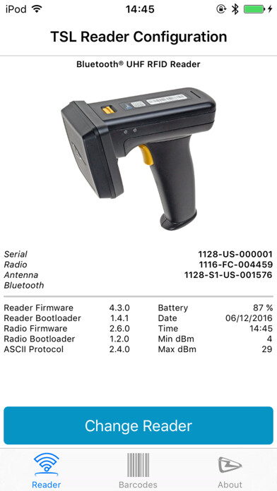 Emulate iPhone app TSL Reader Configuration using MyAndroid Emulate iPhone app TSL Reader Configuration using MyAndroid