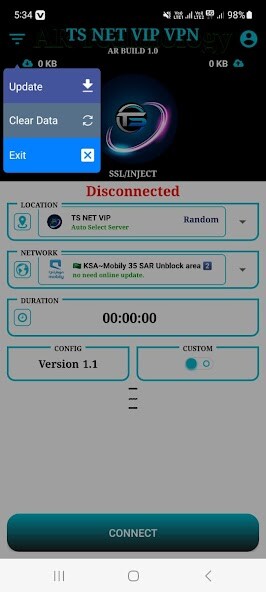 Emulate TS Net Vpn from MyAndroid or run TS Net Vpn using MyAndroid