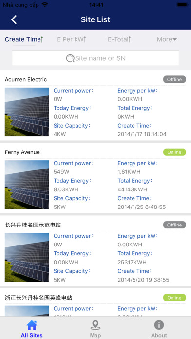 Emulate iPhone app TSolar using MyAndroid