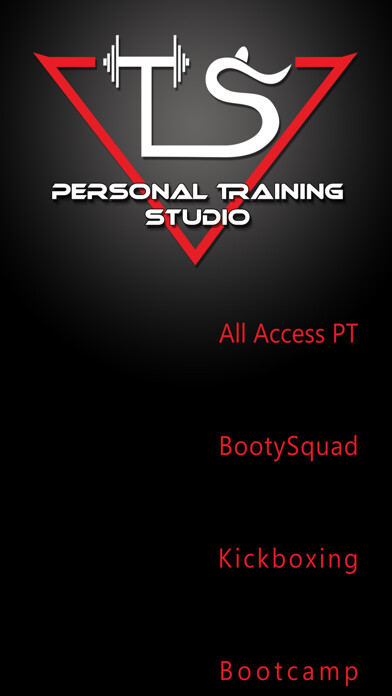 Emulate iPhone app TS Personal Training Studio using MyAndroid