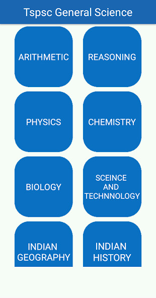 Run android online APK Tspsc General Science from MyAndroid or emulate Tspsc General Science using MyAndroid