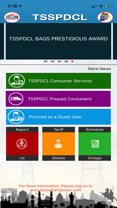 Emulate iPhone app TSSPDCL using MyAndroid