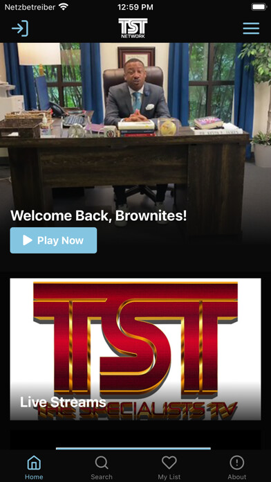 Emulate iPhone app TST NETWORK using MyAndroid Emulate iPhone app TST NETWORK using MyAndroid