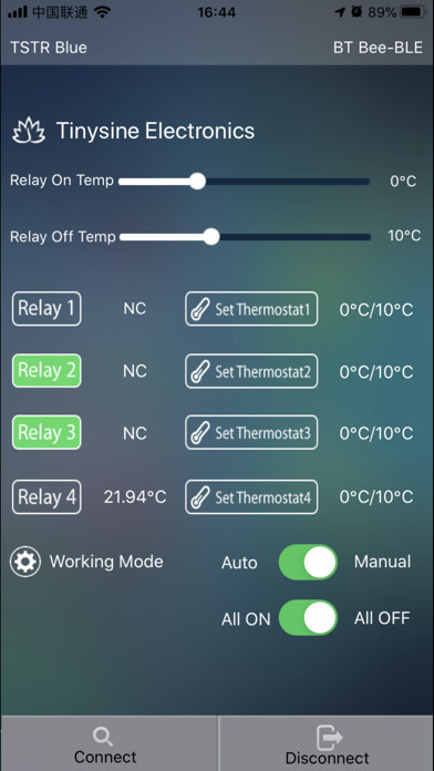Emulate iPhone app TSTR Bluetooth using MyAndroid