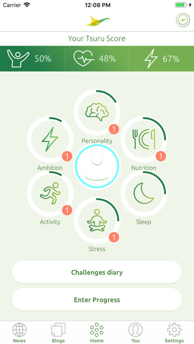 Emulate iPhone app Tsuru Happy Healthy Motivated using MyAndroid Emulate iPhone app Tsuru Happy Healthy Motivated using MyAndroid