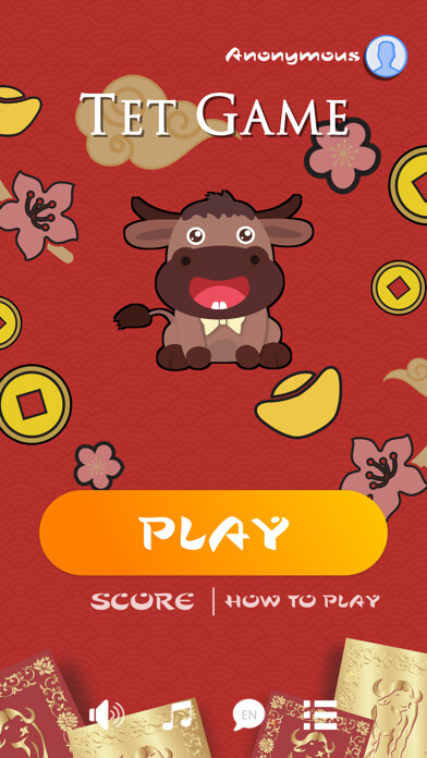 Emulate iPhone app Tết game using MyAndroid