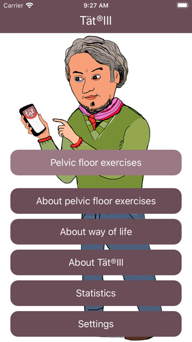 Emulate iPhone app Tät®III Pelvic floor exercises using MyAndroid Emulate iPhone app Tät®III Pelvic floor exercises using MyAndroid