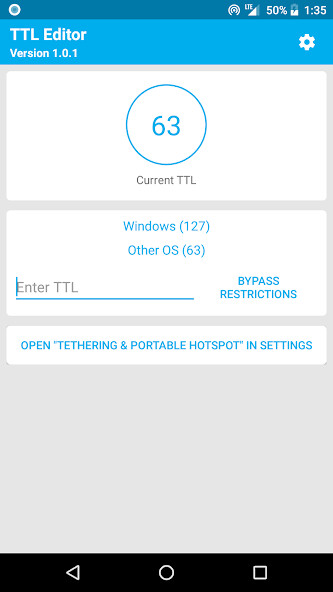 Run android online APK TTL Value Editor from MyAndroid or emulate TTL Value Editor using MyAndroid
