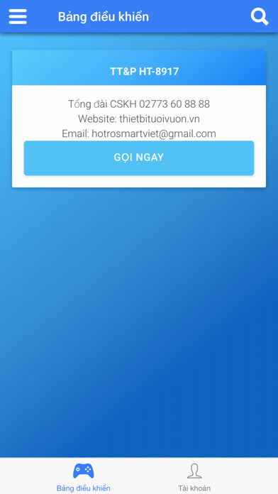 Emulate iPhone app TT&P Tưới không cần điều khiển using MyAndroid Emulate iPhone app TT&P Tưới không cần điều khiển using MyAndroid