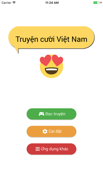 Emulate iPhone app Tủ truyện cười using MyAndroid Emulate iPhone app Tủ truyện cười using MyAndroid
