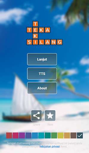 Run android online APK TTS ID 2019 - Teka teki silang wow indonesia from MyAndroid or emulate TTS ID 2019 - Teka teki silang wow indonesia using MyAndroid
