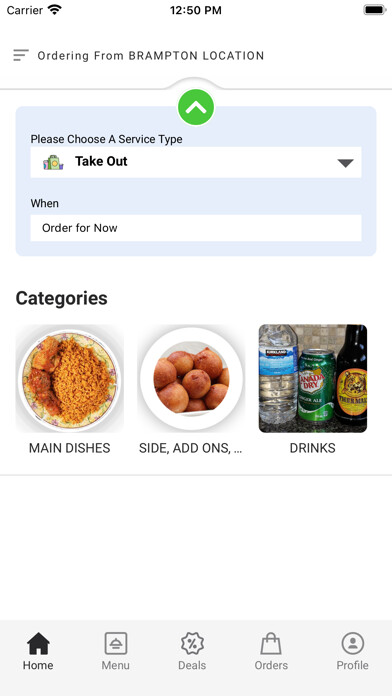 Emulate iPhone app T&T Snacks and Nigerian Dishes using MyAndroid Emulate iPhone app T&T Snacks and Nigerian Dishes using MyAndroid