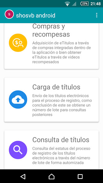Run android online APK Títulos electrónicos from MyAndroid or emulate Títulos electrónicos using MyAndroid Run android online APK Títulos electrónicos from MyAndroid or emulate Títulos electrónicos using MyAndroid