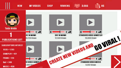 Emulate iPhone app Tubers Tycoon using MyAndroid