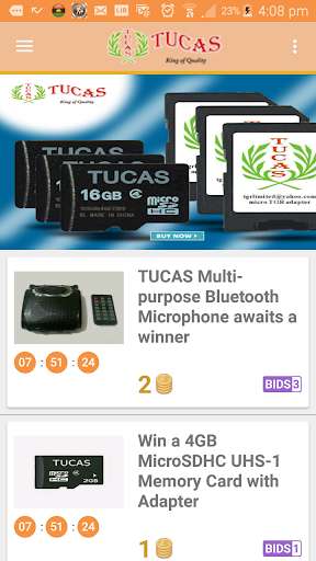 Run android online APK Tucas Daily Deals App from MyAndroid or emulate Tucas Daily Deals App using MyAndroid