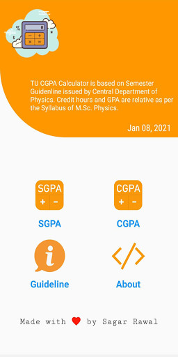 Run android online APK TU CGPA - M.Sc. Physics from MyAndroid or emulate TU CGPA - M.Sc. Physics using MyAndroid