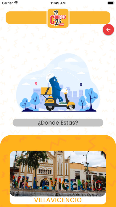 Emulate iPhone app Tu Correo 25H using MyAndroid