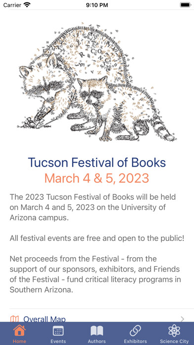 Emulate iPhone app Tucson Festival of Books using MyAndroid Emulate iPhone app Tucson Festival of Books using MyAndroid