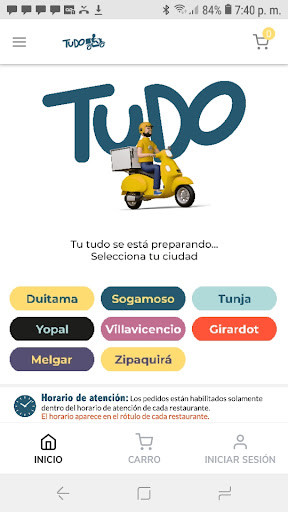 Run android online APK tudo - comida a domicilio from MyAndroid or emulate tudo - comida a domicilio using MyAndroid