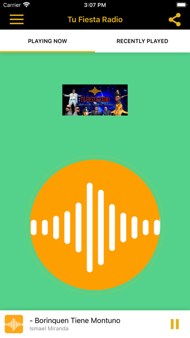 Emulate iPhone app Tu Fiesta Radio using MyAndroid Emulate iPhone app Tu Fiesta Radio using MyAndroid