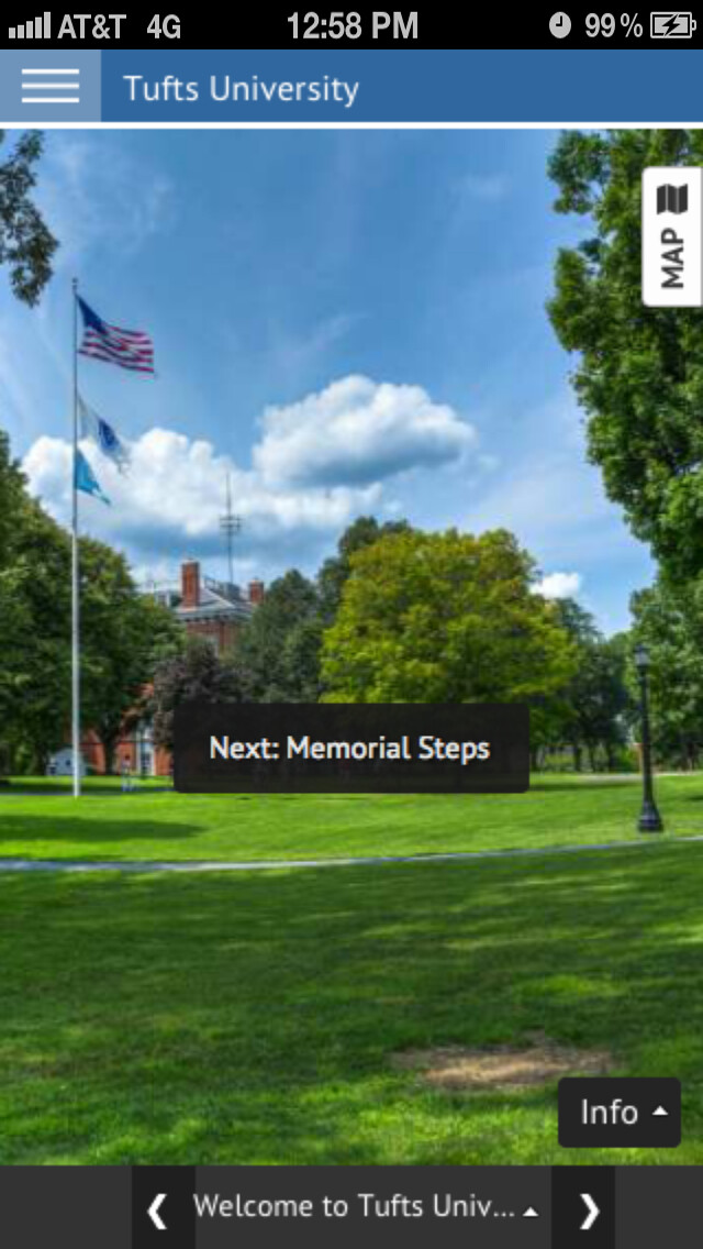 Emulate iPhone app Tufts University using MyAndroid Emulate iPhone app Tufts University using MyAndroid
