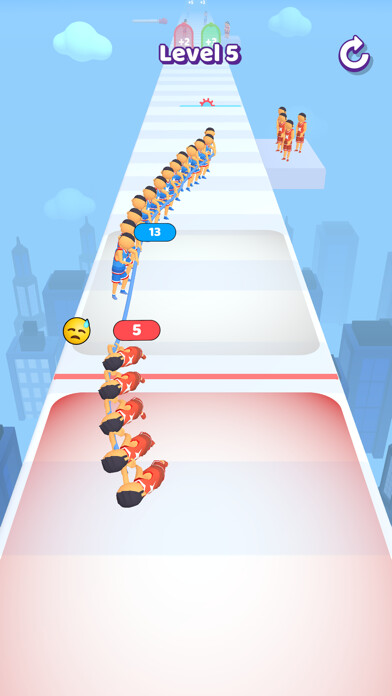 Emulate iPhone app Tug of Run using MyAndroid Emulate iPhone app Tug of Run using MyAndroid