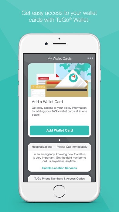 Emulate iPhone app TuGo® Wallet using MyAndroid