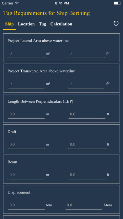 Emulate iPhone app Tug Requirements for Ships using MyAndroid Emulate iPhone app Tug Requirements for Ships using MyAndroid