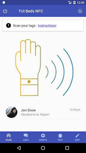 Run android online APK TUI Beds Hackathon NFC from MyAndroid or emulate TUI Beds Hackathon NFC using MyAndroid