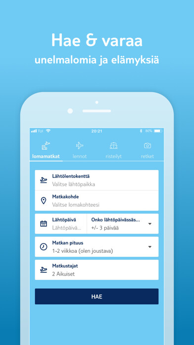 Emulate iPhone app TUI Suomi – lomasovelluksesi using MyAndroid Emulate iPhone app TUI Suomi – lomasovelluksesi using MyAndroid