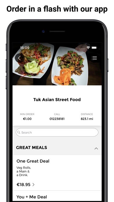 Emulate iPhone app Tuk Asian Street Food using MyAndroid Emulate iPhone app Tuk Asian Street Food using MyAndroid