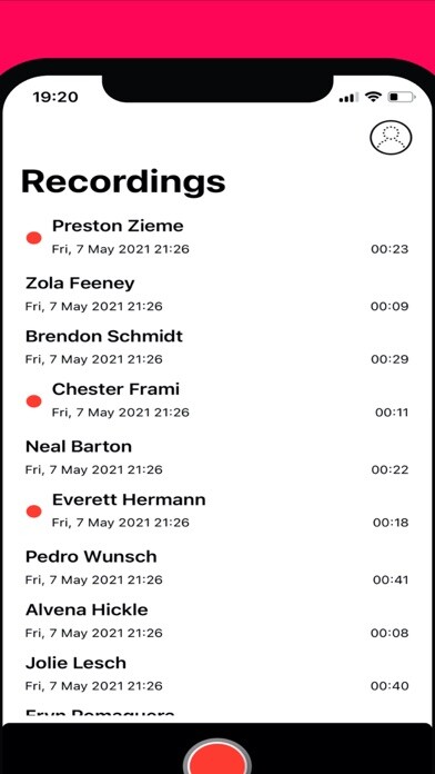 Emulate iPhone app Tuki Call Recorder using MyAndroid