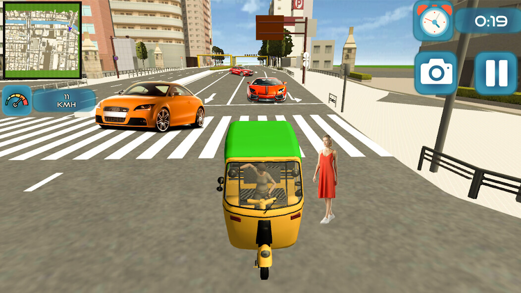 Run android online APK TukTuk Rickshaw Driving Game3D from MyAndroid or emulate TukTuk Rickshaw Driving Game3D using MyAndroid