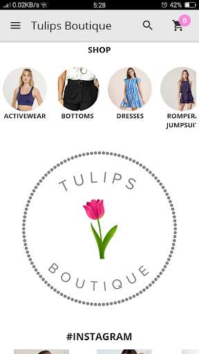Run android online APK Tulips Boutique from MyAndroid or emulate Tulips Boutique using MyAndroid