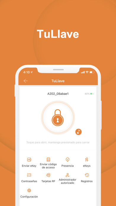 Emulate iPhone app TuLlave Smart Lock using MyAndroid Emulate iPhone app TuLlave Smart Lock using MyAndroid