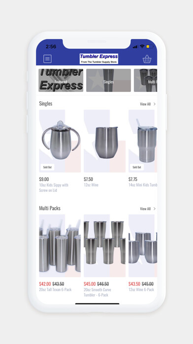 Emulate iPhone app Tumbler Express using MyAndroid