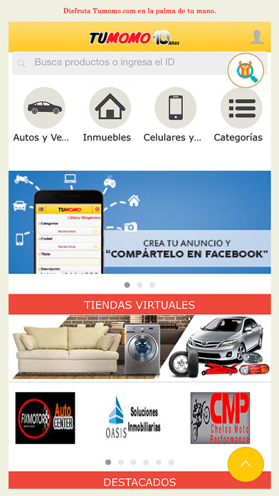 Emulate iPhone app TuMomo App using MyAndroid Emulate iPhone app TuMomo App using MyAndroid