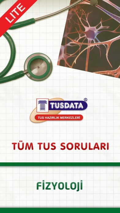 Emulate iPhone app Tum TUS Soruları - Fizyoloji Lite using MyAndroid