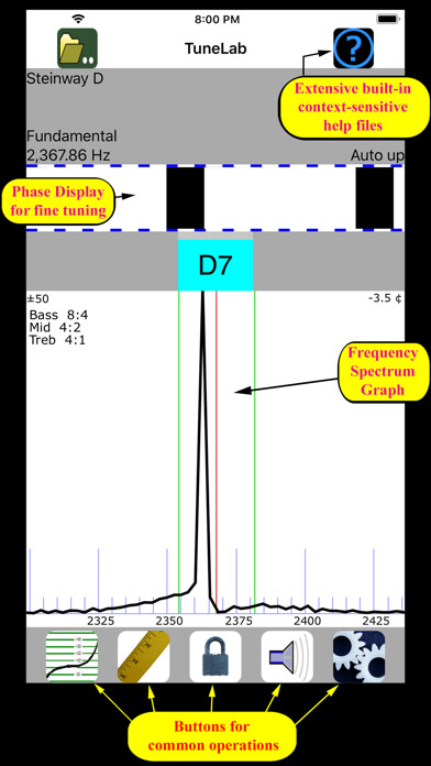 Emulate iPhone app TuneLab Piano Tuner using MyAndroid Emulate iPhone app TuneLab Piano Tuner using MyAndroid