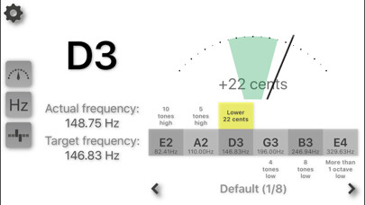 Emulate iPhone app Tune My String using MyAndroid Emulate iPhone app Tune My String using MyAndroid