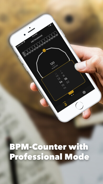 Emulate iPhone app TunerApp using MyAndroid